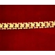 Złota bransoletka szeroka PR.750 W:17,52gr Dł.18,5cm InterSKLEP