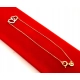 Złota bransoletka Serca diamenty APART PR.375 W:0,88gr Dł.19cm InterSKLEP