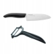NÓŻ Santoku Gen + OBIERACZKA Kyocera ZESTAW