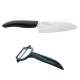 NÓŻ Santoku Gen + OBIERACZKA Kyocera ZESTAW