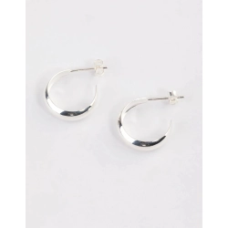 Lovisa Kolczyki Sterling Silver Bevelled Polish
