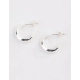 Lovisa Kolczyki Sterling Silver Bevelled Polish