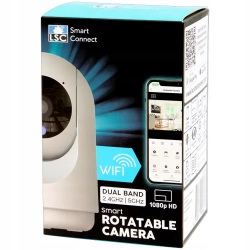 KAMERA OBROTOWA MONITORING LSC SMART CONNECT WEWNĘTRZNA 1296P HD