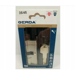 WKŁADKA DO ZAMKA EXXO 35 X 45 GERDA + 5 KLUCZY