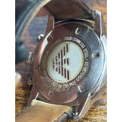 Armani zegarek męski AR0431 w pudełku pasek