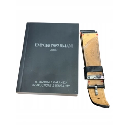 Armani zegarek męski AR0431 w pudełku pasek