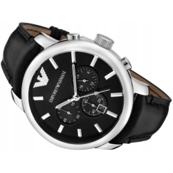 Armani zegarek męski AR0431 w pudełku pasek