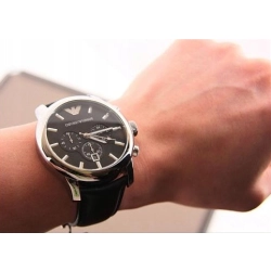 Armani zegarek męski AR0431 w pudełku pasek