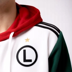 Legia Warszawa Bluza kolekcja TeamWear ENT22 HOODY ADIDAS roz. XS