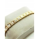 Złota bransoletka Diamenty 27szt 6,02ct Pr.750 W:20,55gr 17,5cm