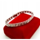 Złota bransoletka z Diamentami 27szt 6,09ct Pr.585 W:18,23gr 18,cm