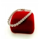 Złota bransoletka z Diamentami 37szt 6,59ct Pr.750 W:11,95gr 18cm