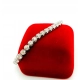 Złota bransoletka z Diamentami 37szt 6,59ct Pr.750 W:11,95gr 18cm