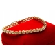 Złota bransoletka z Diamentami 37szt 6,68ct Pr.750 W:13,41gr 18cm