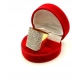 Złoty pierścionek sygnet szeroki z Diamentami 3,5ct Pr.750 W:20,12gr r.20