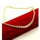 Złoty naszyjnik Kolia z Diamentami 47szt 2,09ct Pr.585 w: 14,32gr 42,5cm