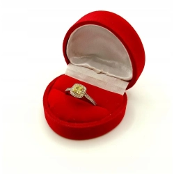 Złoty pierścionek żółty Brylant Diamenty Pr.750 W:3,36gr R.13