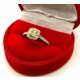 Złoty pierścionek żółty Brylant Diamenty Pr.750 W:3,36gr R.13