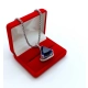 Złoty naszyjnik 18K i 9K Diamenty 38szt 0,76ct Tanzanit 28,86ct