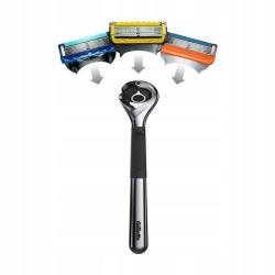 Gillette Fusion5 Start Wymienne Wkłady do Maszynki 4 Sztuki FOLIA ORYGINAŁ*