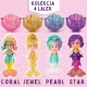 Kookyloos Mermaid Star z muszelką-torebką, ubraniami oraz akcesoriami.