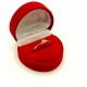 Złoty pierścionek z Brylantem 0,078ct Pr.585 W:1,338gr R.16
