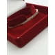 Złota bransoletka z Diamentami 0,31ct Ring Pr.585 w: 12,40gr Dł:19cm