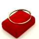 Złota bransoletka z Diamentami 0,31ct Ring Pr.585 w: 12,40gr Dł:19cm