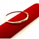 Złota bransoletka z Diamentami 0,31ct Ring Pr.585 w: 12,40gr Dł:19cm