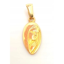 Złoty medalik Maryja Pr.585 W1,37gr InterSKLEP