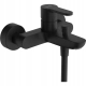 Bateria jednouchwytowa wannowa, natynkowa Czarna Stamis Hansgrohe NOWA