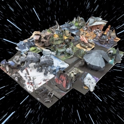 Star Wars: The Ultimate Pop-Up Galaxy Matthew Reinhart NOWA W FOLII