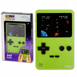 Retro kieszonkowy komputer konsola do gry Zielony