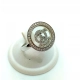Złoty pierścionek Tańczące Diamenty 56szt 0,40ct Pr.750 W:5gr Roz.19