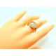 Złoty pierścionek Tańczące diamenty 56szt 0,40ct Pr.750 W:5g Roz.19