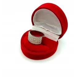 Złoty pierścionek z Diamentami 26szt 1,80ct Pr.750 W:10,35gr R.13