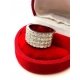 Złoty pierścionek z Diamentami 26szt 1,80ct Pr.750 W:10,35gr R.13