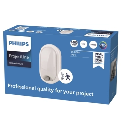 Kinkiet ogrodowy Philips biały zintegrowane źródło LED 15 W