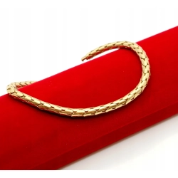 Złota bransoletka Kłos PR.585 W:11,42gr Dł.18cm InterSKLEP