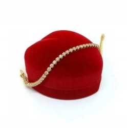 Złota bransoletka Tenisówka Diamenty 58szt 2,12ct pr.750 W:7,35gr 18cm