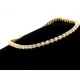 Złota bransoletka Tenisówka Diamenty 58szt 2,12ct pr.750 W:7,35gr 18cm