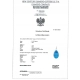 Duży wisior z Platyny z Topazem i Diamentami 1,84ct W:39,30gr