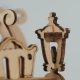 ROBOTIME Drewniany Model Puzzle 3D Kareta