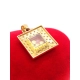 Złota zawieszka wisiorek Tańczące Diamenty 0,24ct Pr.750 W:4,10gr