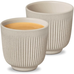 Zestaw filiżanek do espresso (2 x 90 ml), nowoczesne Nespresso LOOP L460