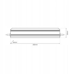 ZASILACZ LED 30W IP67 NOWY