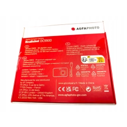 Agfa Photo DC5500 Srebrny cyfrowy aparat NOWY