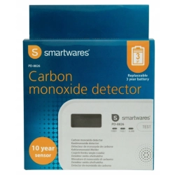 SMARTWARES CZUJNIK TLENKU WĘGLA Z BATERIĄ ATEST CE