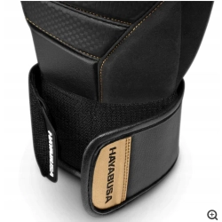 Rękawice bokserskie Hayabusa black/gold Rozmiar: 14oz