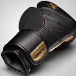 Rękawice bokserskie Hayabusa black/gold Rozmiar: 14oz